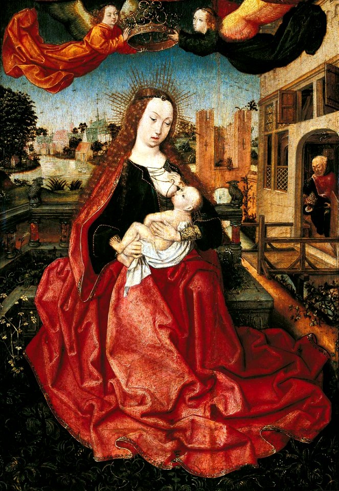 Master of Frankfurt Madonna and Child