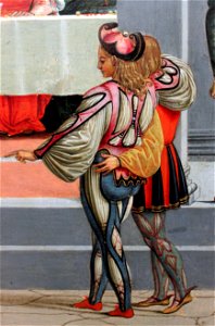 1536 Bugiadini Darstellung aus dem Leben des jungen Tobias Detail anagoria