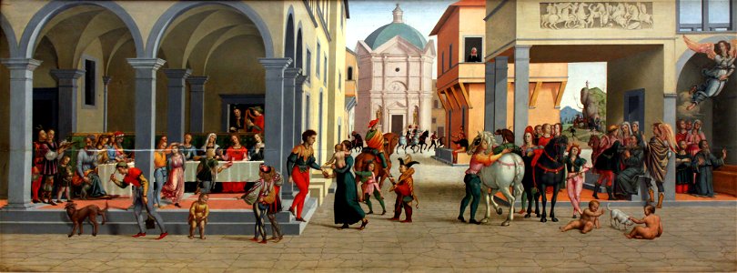 1536 Bugiadini Darstellung aus dem Leben des jungen Tobias anagoria