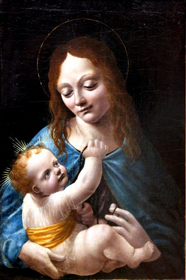 1505 Meister der Pala Sforzesca Maria mit dem Kind anagoria