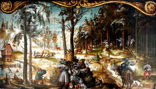 1520 Wertinger Jagd im Winter anagoria