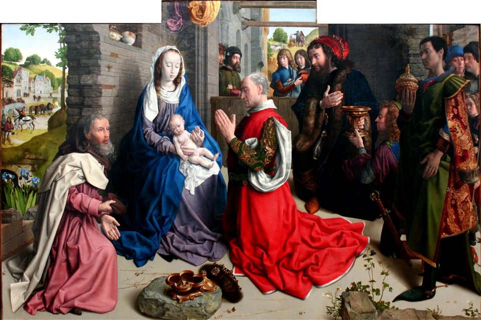 1470 van der Goes Anbetung der Könige anagoria