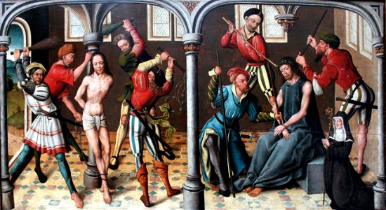 1527 Baegert Geißelung und Dornenkrönung Christi anagoria