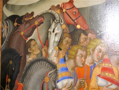 Bartolo di fredi, adorazione dei magi, 02
