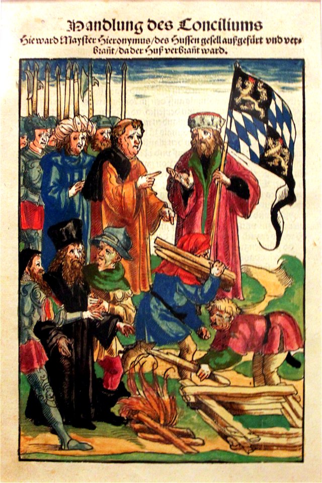 1536 Verbrennung des Hieronymus von Prag anagoria