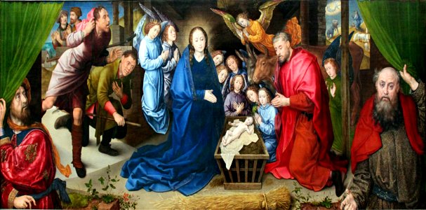 1480 van der Goes Die Anbetung der Hirten anagoria