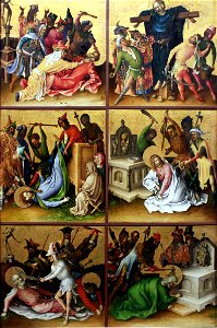 1435 Lochner Apostelmartyrien Altarflügel rechts anagoria