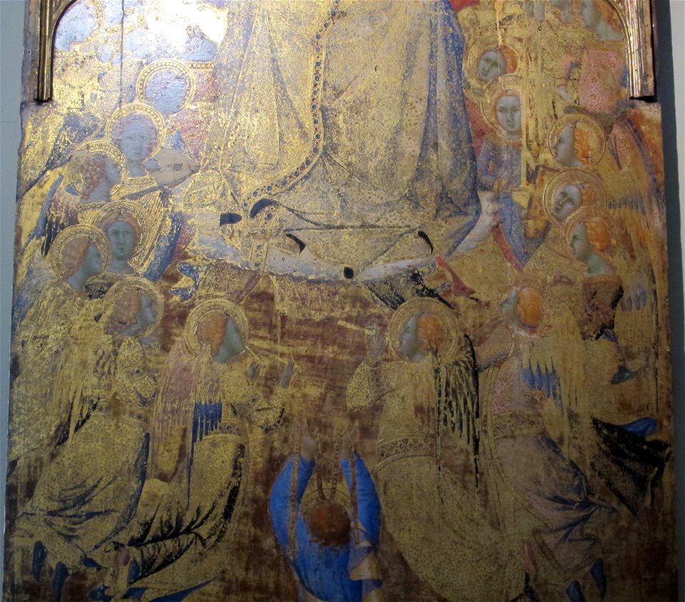 Bartolomeo bulgarini, madonna assunta in cielo da un coro d'angeli, da s.m. della scala 2