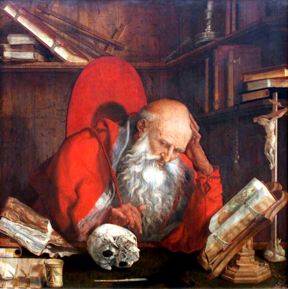1545 van Reymerswale Der hl. Hieronymus in seiner Zelle anagoria