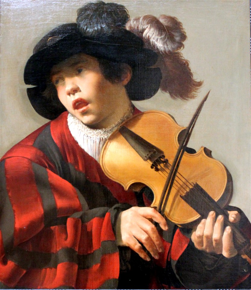 1625 ter Brugghen Sänger mit Saiteninstrument anagoria