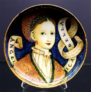 1537 Andreoli Fußschale Schöne Angelika anagoria