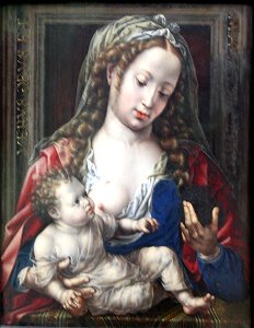 1530 Gossaert Maria mit dem Kind anagoria