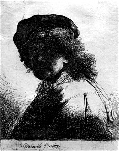 1633 Rembrandt Selbstbildnis mit Schärpe anagoria