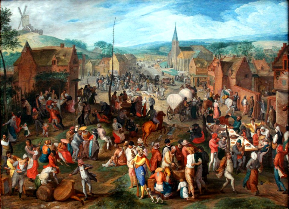 1590 Mostaert Dorfkirmes anagoria