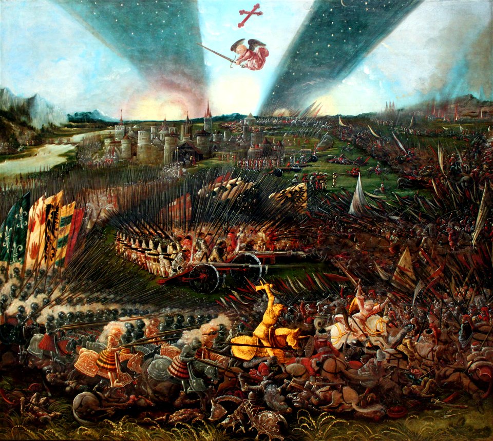 1518 Altdorfer Sieg Karls des Grossen ueber die Awaren anagoria