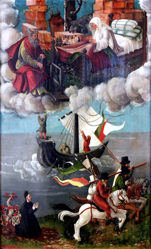 1511 Lautensack Votivbild des Stephan I. Praun anagoria