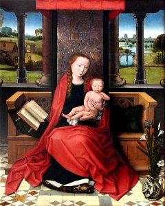 1485 Thronende Maria mit Kind anagoria