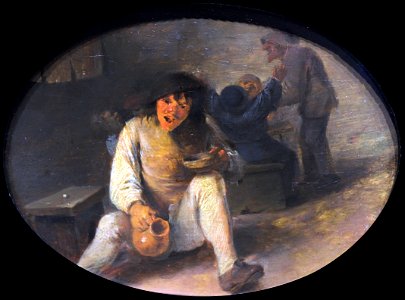1633 Brouwer Drunken Peasant anagoria