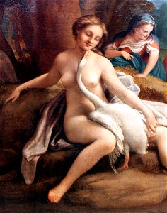 1532 Correggio Leda mit dem Schwan Detail anagoria