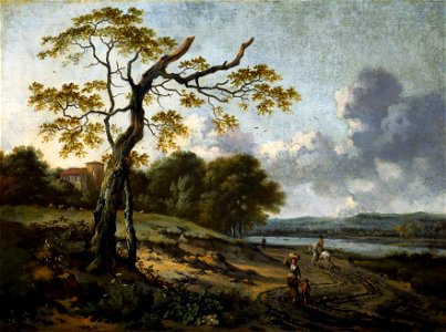 Wijnants Landscape with a dry tree