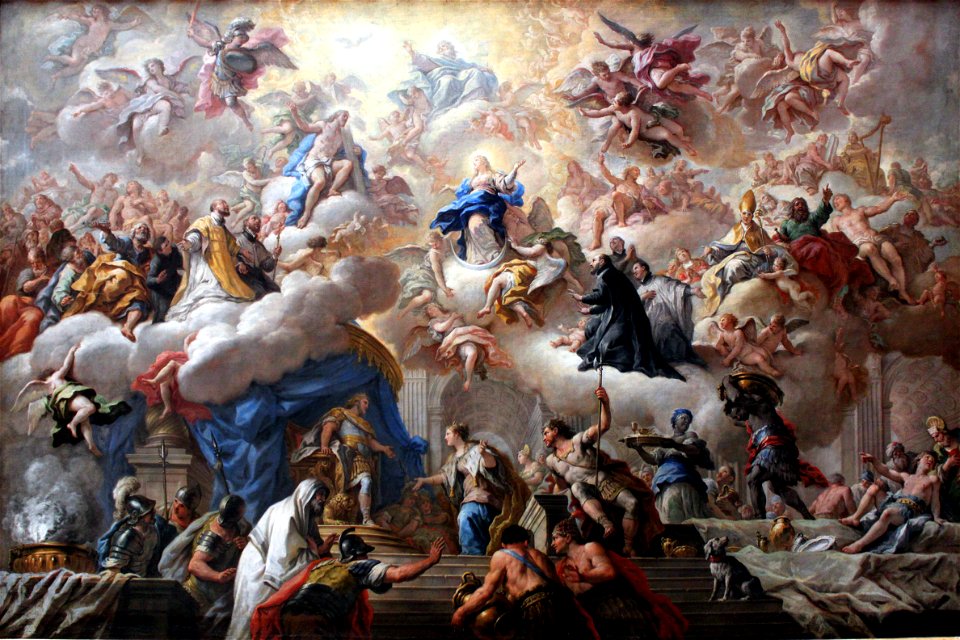 1710-15 de Matteis Triumph of the Immaculate anagoria