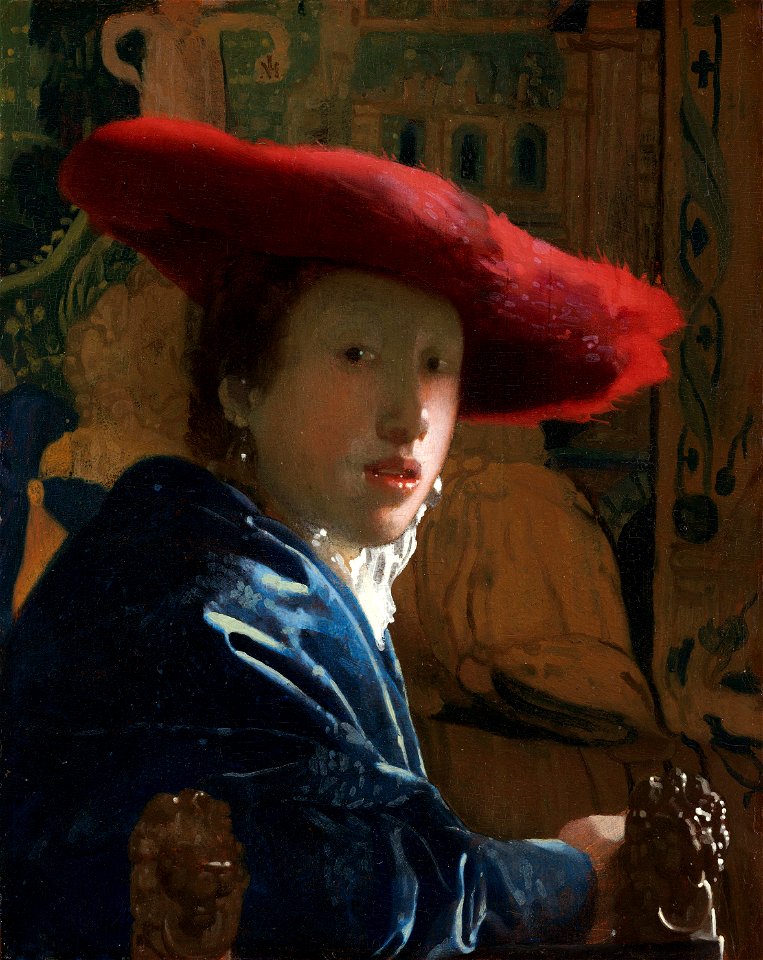 Vermeer - Girl with a Red Hat