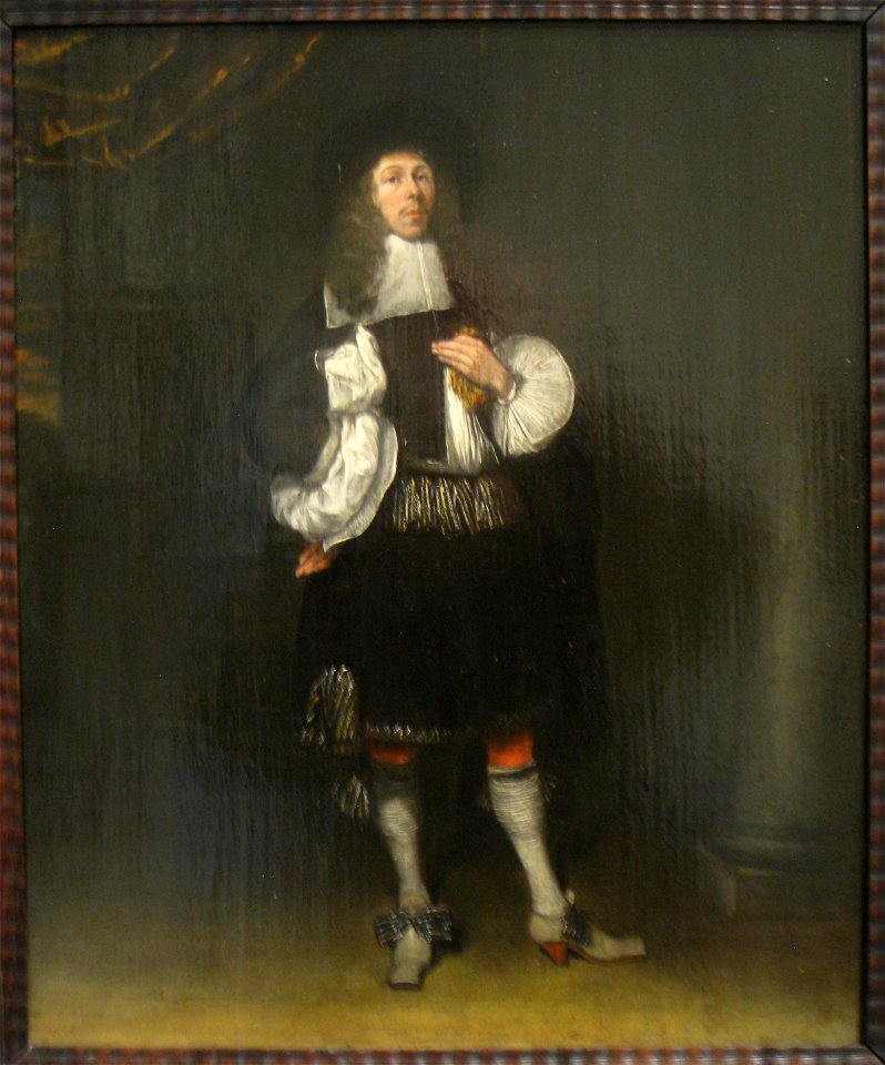 Portrait of a Man, 1659, by Caspar Netscher (circa 1635-1684) - IMG 7346