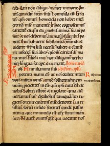 Aarau, Aargauer Kantonsbibliothek, MsWettF 13, f. 63r – Epistolare OCist