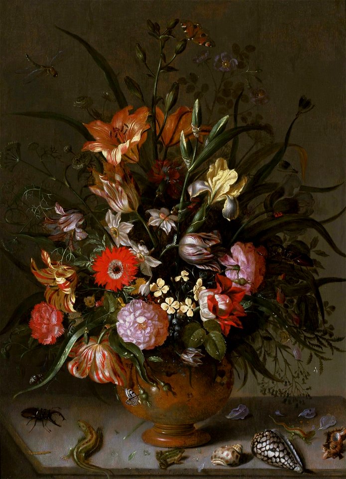 Marrel Flowers in a vase