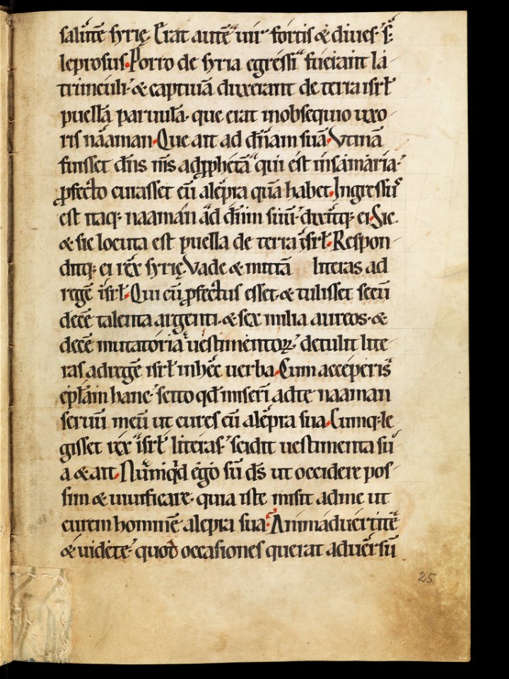 Aarau, Aargauer Kantonsbibliothek, MsWettF 13, f. 25r – Epistolare OCist
