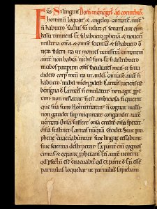 Aarau, Aargauer Kantonsbibliothek, MsWettF 13, f. 11v – Epistolare OCist