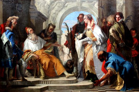 1750 Tiepolo Die Heiligen der Familie Crotta anagoria