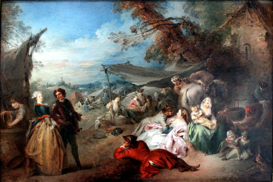 1733 Pater Truppenrast Frieden anagoria