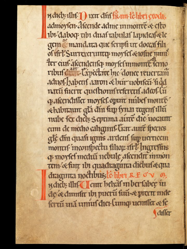 Aarau, Aargauer Kantonsbibliothek, MsWettF 13, f. 15v – Epistolare OCist
