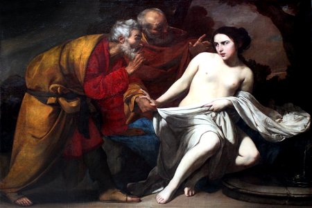 1643 Stanzione Susanna und die beiden Alten anagoria