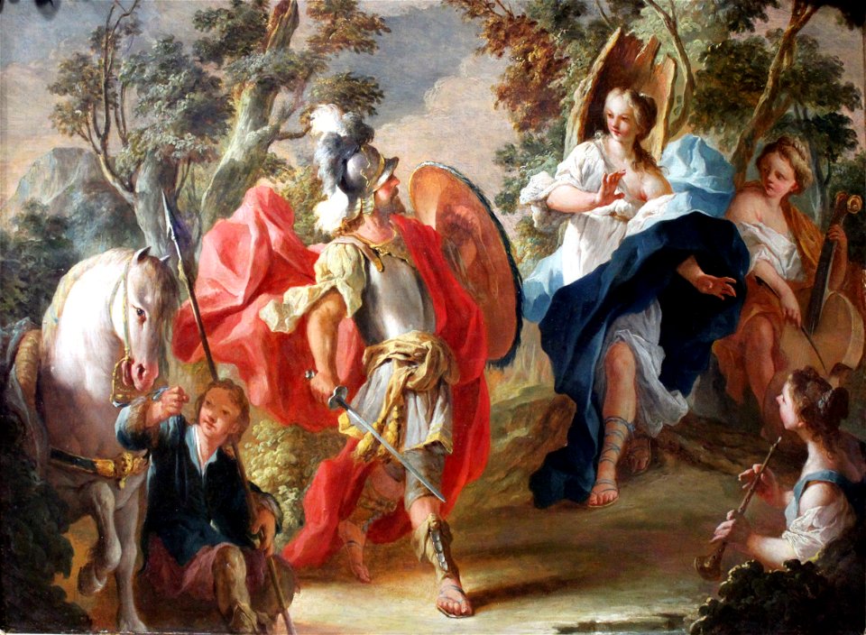 1734 Kern Rinaldo und Armida im Zauberwald anagoria