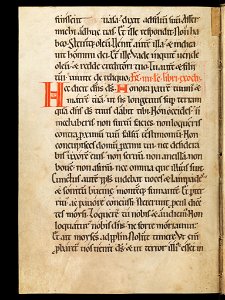 Aarau, Aargauer Kantonsbibliothek, MsWettF 13, f. 26v – Epistolare OCist