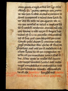 Aarau, Aargauer Kantonsbibliothek, MsWettF 13, f. 77v – Epistolare OCist
