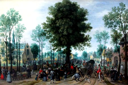 1640 Vrancx Flaemische Kirmes anagoria