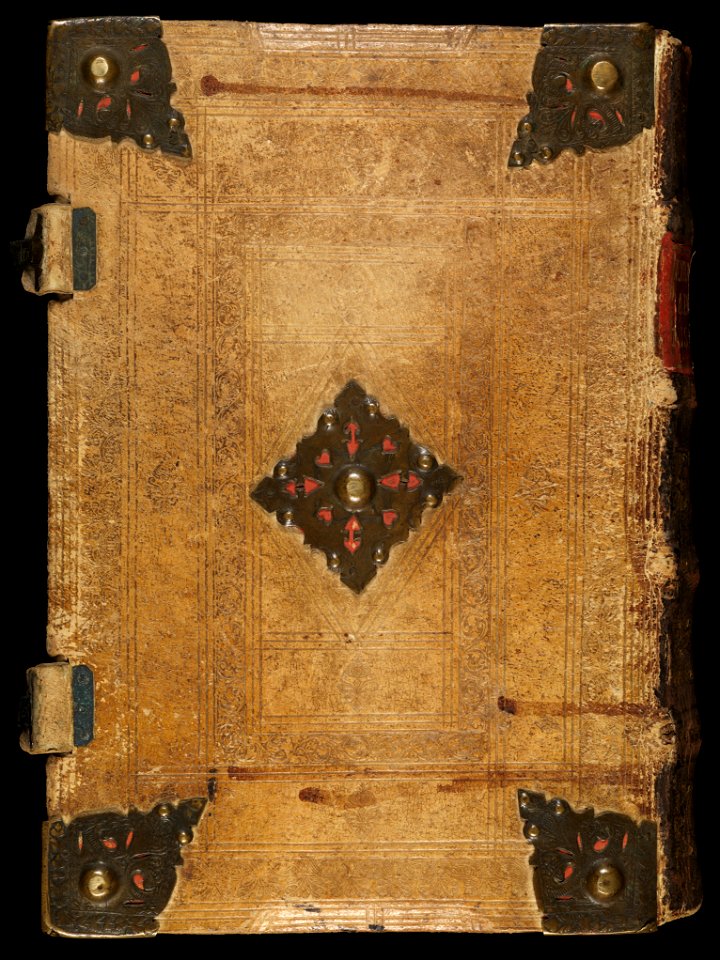 Aarau, Aargauer Kantonsbibliothek, MsWettF 13, Back cover – Epistolare OCist