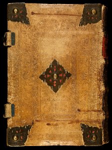Aarau, Aargauer Kantonsbibliothek, MsWettF 13, Back cover – Epistolare OCist