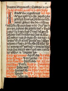 Aarau, Aargauer Kantonsbibliothek, MsWettF 13, f. 88r – Epistolare OCist