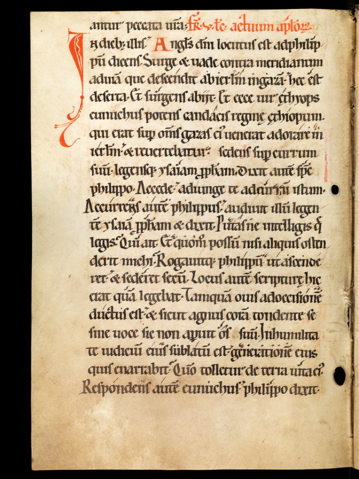 Aarau, Aargauer Kantonsbibliothek, MsWettF 13, f. 48v – Epistolare OCist