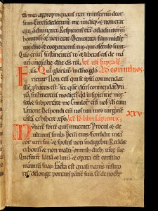 Aarau, Aargauer Kantonsbibliothek, MsWettF 13, f. 100r – Epistolare OCist