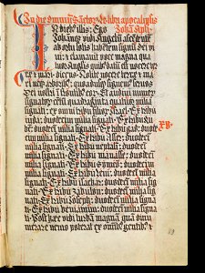 Aarau, Aargauer Kantonsbibliothek, MsWettF 13, f. 89r – Epistolare OCist