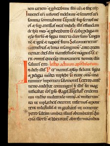 Aarau, Aargauer Kantonsbibliothek, MsWettF 13, f. 58v – Epistolare OCist