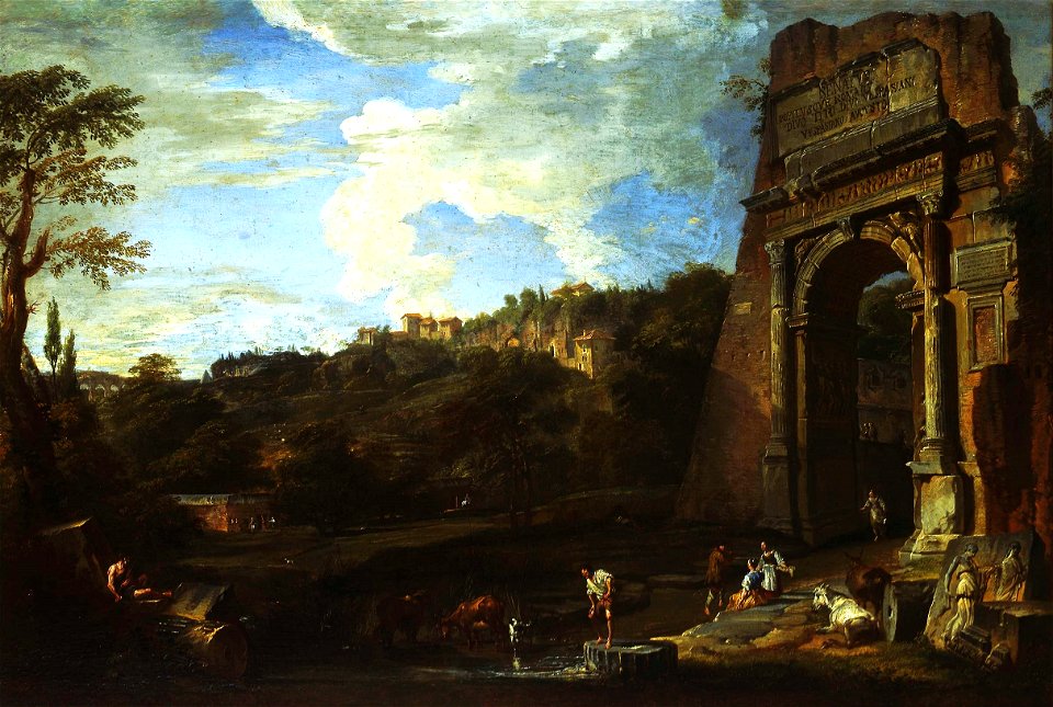 Pannini Arch of Titus