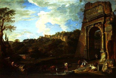 Pannini Arch of Titus