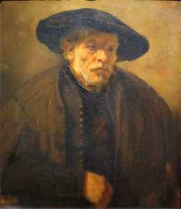 'Portrait of an Old Man' by Rembrandt, 1654, Pushkin Museum