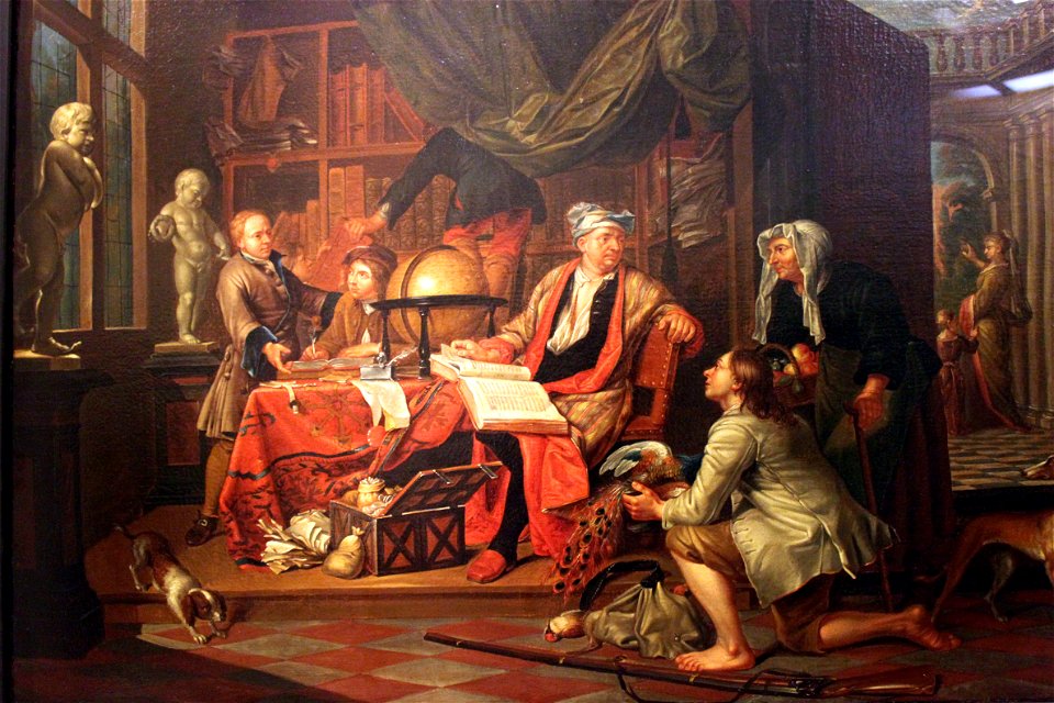 1767 Horemans Bauern liefern Pachtzins ab anagoria
